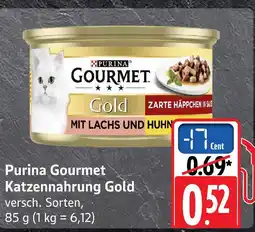 E-Center Purina gourmet katzennahrung gold Angebot