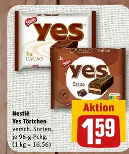 nahkauf Nestlé yes törtchen Angebot