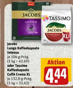 nahkauf Jacobs lungo kaffeekapseln intenso oder tassimo kaffeekapseln caffè crema xl Angebot