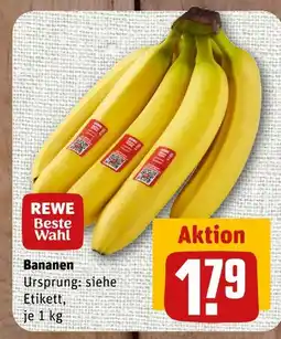 nahkauf Rewe beste wahl bananen Angebot