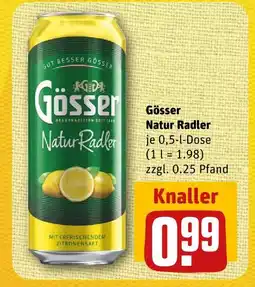 nahkauf Gösser natur radler Angebot