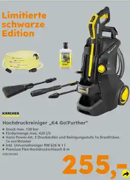 Globus Baumarkt Kärcher hochdruckreiniger k4 go!further Angebot