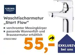 Globus Baumarkt Grohe waschtischarmatur start flow Angebot