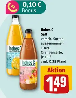 nahkauf Hohes c saft Angebot
