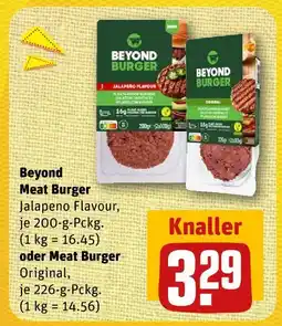 nahkauf Beyond meat burger jalapeno flavour Angebot