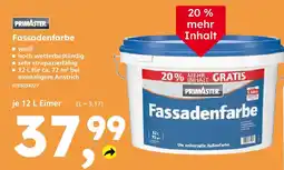 Globus Baumarkt Primaster fassadenfarbe Angebot