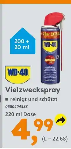 Globus Baumarkt Wd-40 vielzweckspray Angebot