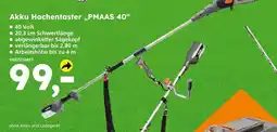 Globus Baumarkt Akku hochentaster pmaas 40 Angebot