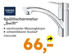 Globus Baumarkt Grohe spültischarmatur swift Angebot