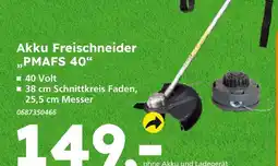 Globus Baumarkt Akku freischneider pmafs 40 Angebot