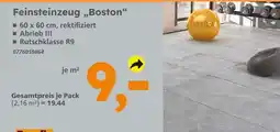 Globus Baumarkt Feinsteinzeug boston Angebot