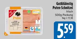 Edeka Gut&günstig puten-schnitzel Angebot