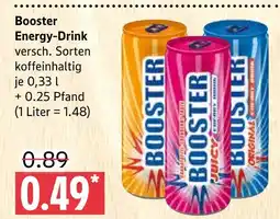 Marktkauf Booster energy-drink juicy Angebot