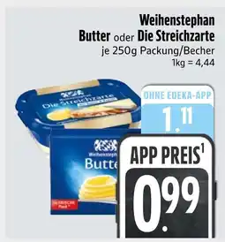 Edeka Weihenstephan butter Angebot