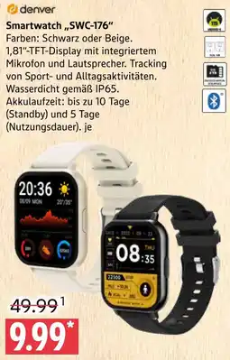 Marktkauf Denver smartwatch swc-176 Angebot