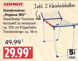 Marktkauf Leifheit standtrockner pegasus 180 Angebot