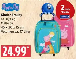 Marktkauf Peppa pig kinder-trolley Angebot