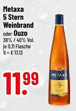 trinkgut Metaxa 5 stern weinbrand Angebot