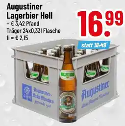 trinkgut Augustiner lagerbier hell Angebot