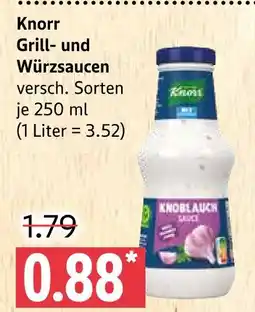 Marktkauf Knorr grill- und würzsaucen Angebot