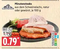 Marktkauf Gutfleisch minutensteaks Angebot