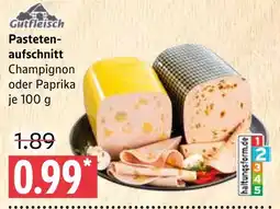 Marktkauf Gutfleisch pastetenaufschnitt champignon Angebot