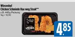 Edeka Wiesenhof chicken schmiede hau weg steak Angebot