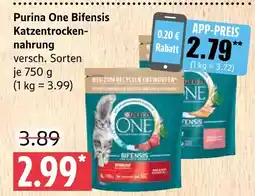 Marktkauf Purina one bifensis katzentrocken-nahrung Angebot