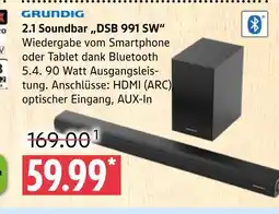 Marktkauf Grundig 2.1 soundbar dsb 991 sw Angebot