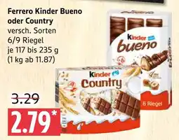 Marktkauf Ferrero kinder bueno Angebot