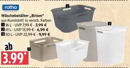 Marktkauf Rotho wäschebehälter brisen Angebot