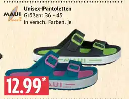Marktkauf Maui sports unisex-pantoletten Angebot