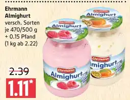 Marktkauf Ehrmann almighurt Angebot