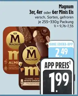 Edeka Magnum 3er minis eis Angebot