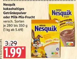 Marktkauf Nesquik kakaohaltiges getränkepulver Angebot