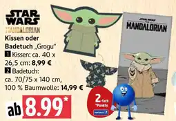 Marktkauf Star wars kissen grogu Angebot