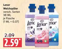 Marktkauf Lenor weichspüler Angebot