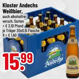 trinkgut Kloster andechs weißbier Angebot