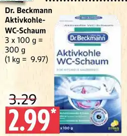 Marktkauf Dr. beckmann aktivkohle wc-schaum Angebot