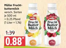 Marktkauf Müller frucht buttermilch pfirsich Angebot