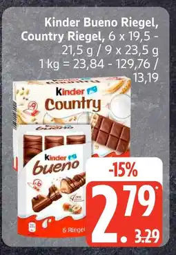 Edeka Kinder bueno riegel Angebot