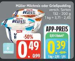 Edeka Müller milchreis Angebot