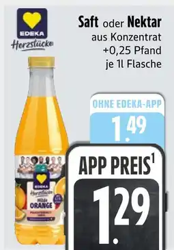 Edeka Edeka saft Angebot