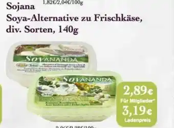 LPG Biomarkt Soja Soya-alternative Zu Frischkäse Angebot