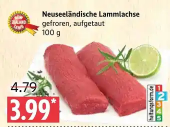 Marktkauf Neuseeländische lammlachse Angebot