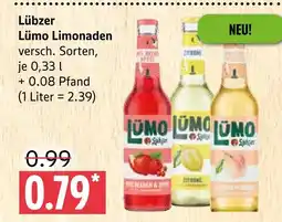 Marktkauf Lübzer lümo limonaden Angebot