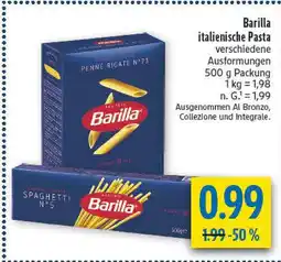 diska Barilla penne rigate n°73 Angebot