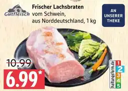Marktkauf Gutfleisch frischer lachsbraten Angebot