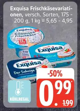 Edeka Exquisa körniger frischkäse Angebot