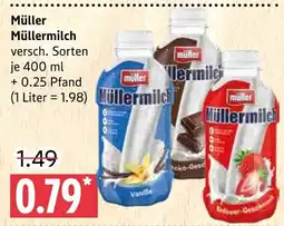 Marktkauf Müller müllermilch vanille Angebot
